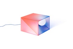 Lampada da tavolo a gradienti 'HALO' di Buzao 'Low'