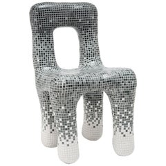 Gradient Tiles Chair by Philipp Aduatz