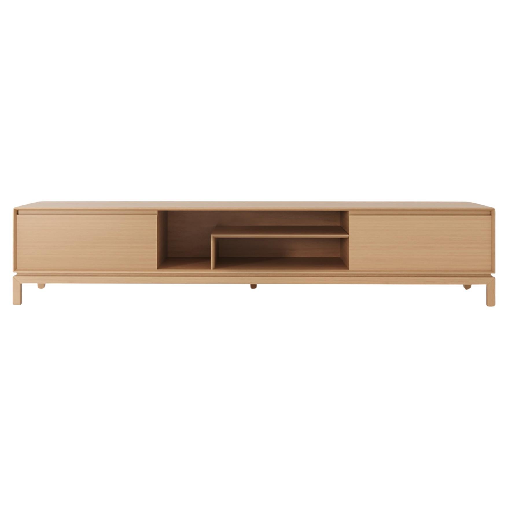 "Grado" rack in natural Woodwork, Tv Cabinet, Media Unit