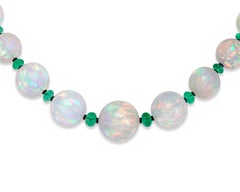 Graduated Ethiopian Opal Necklace, 584.00 Carat