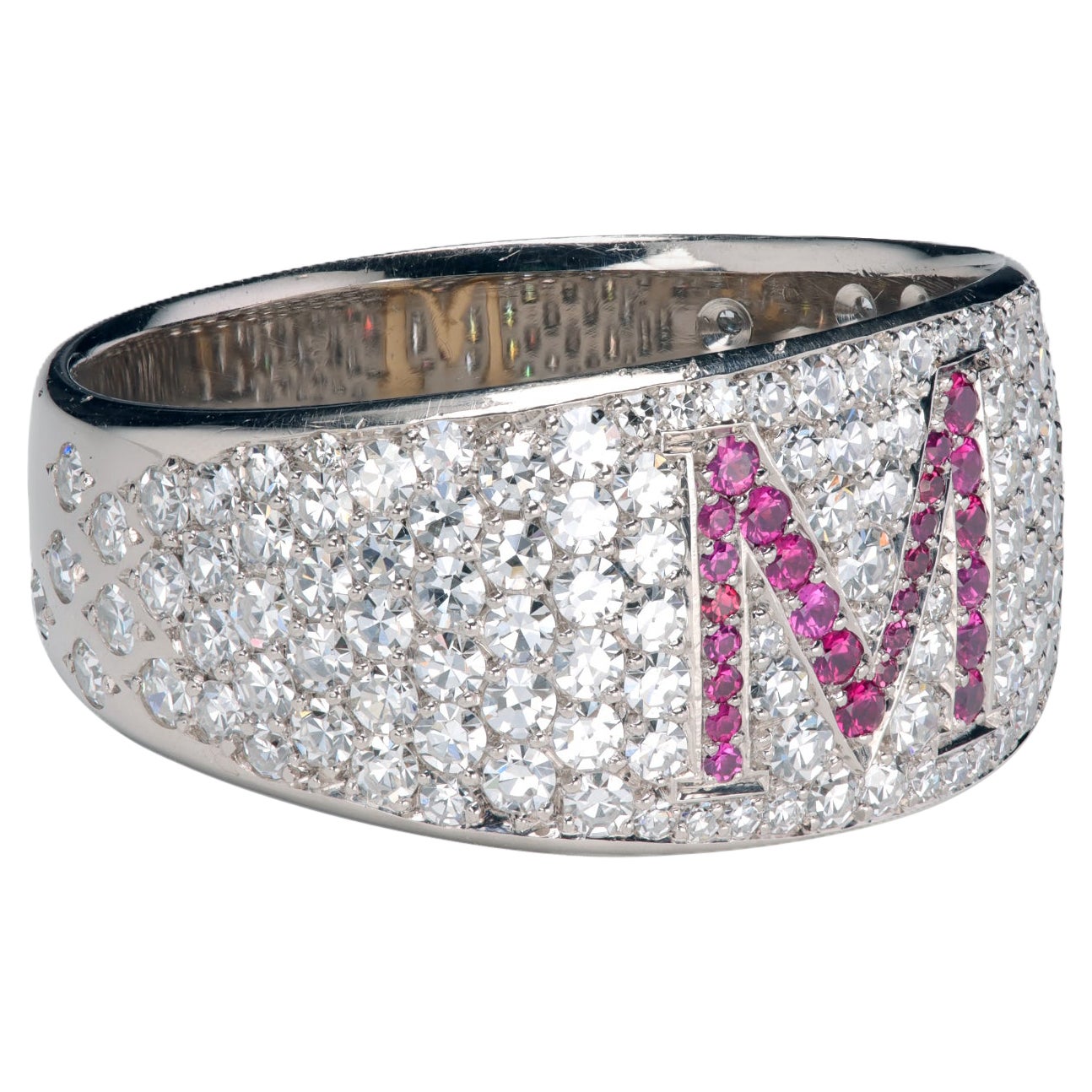 Alianza de Boda Micro-Pave Graduada