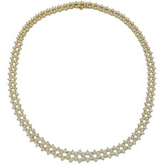 Graduated Round-Cut Diamond Link Necklace
8.28 Carat
Graduated Round-Cut Diamond Link Necklace
8.28 Carat
