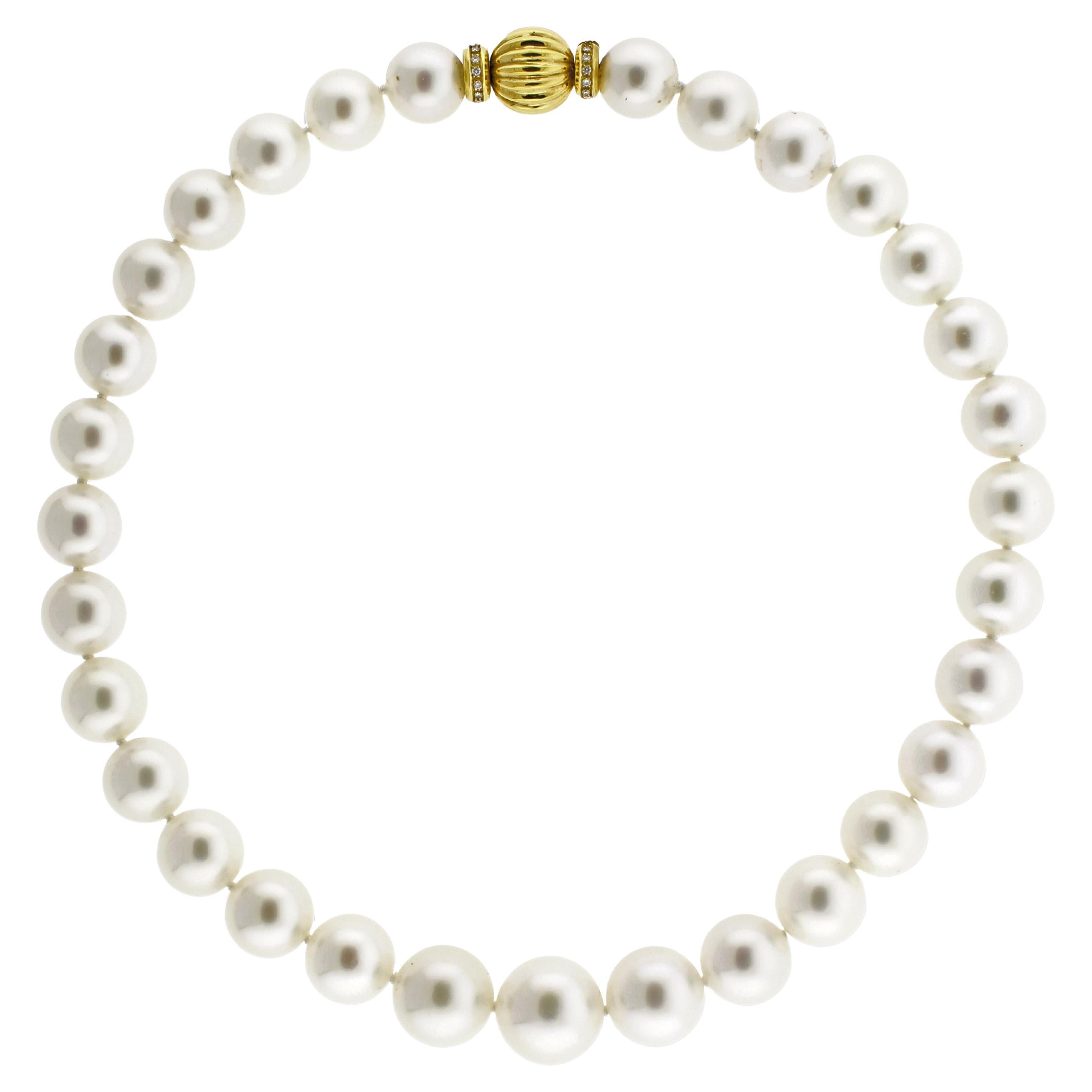 Graduated South Sea Pearl Necklace