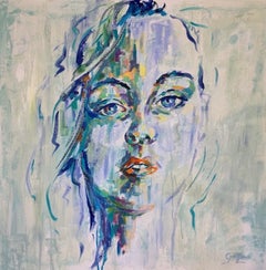 South African Contemporary Art by G. T. Zeeman - She Learned To Value Herself