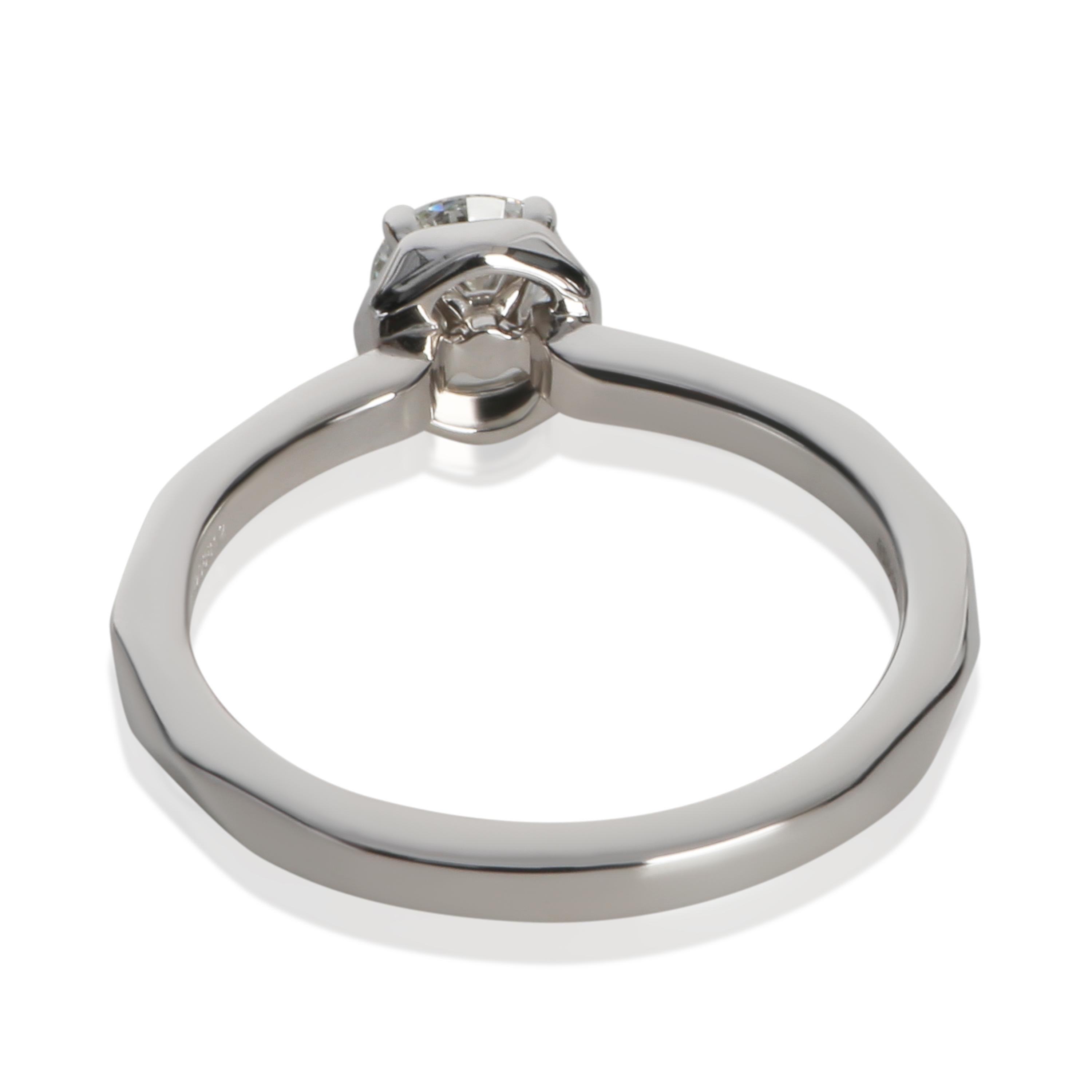 Graff 0.5 Ct Round Brilliant Diamond Laurence Graff Signature Engagement Ring View 3