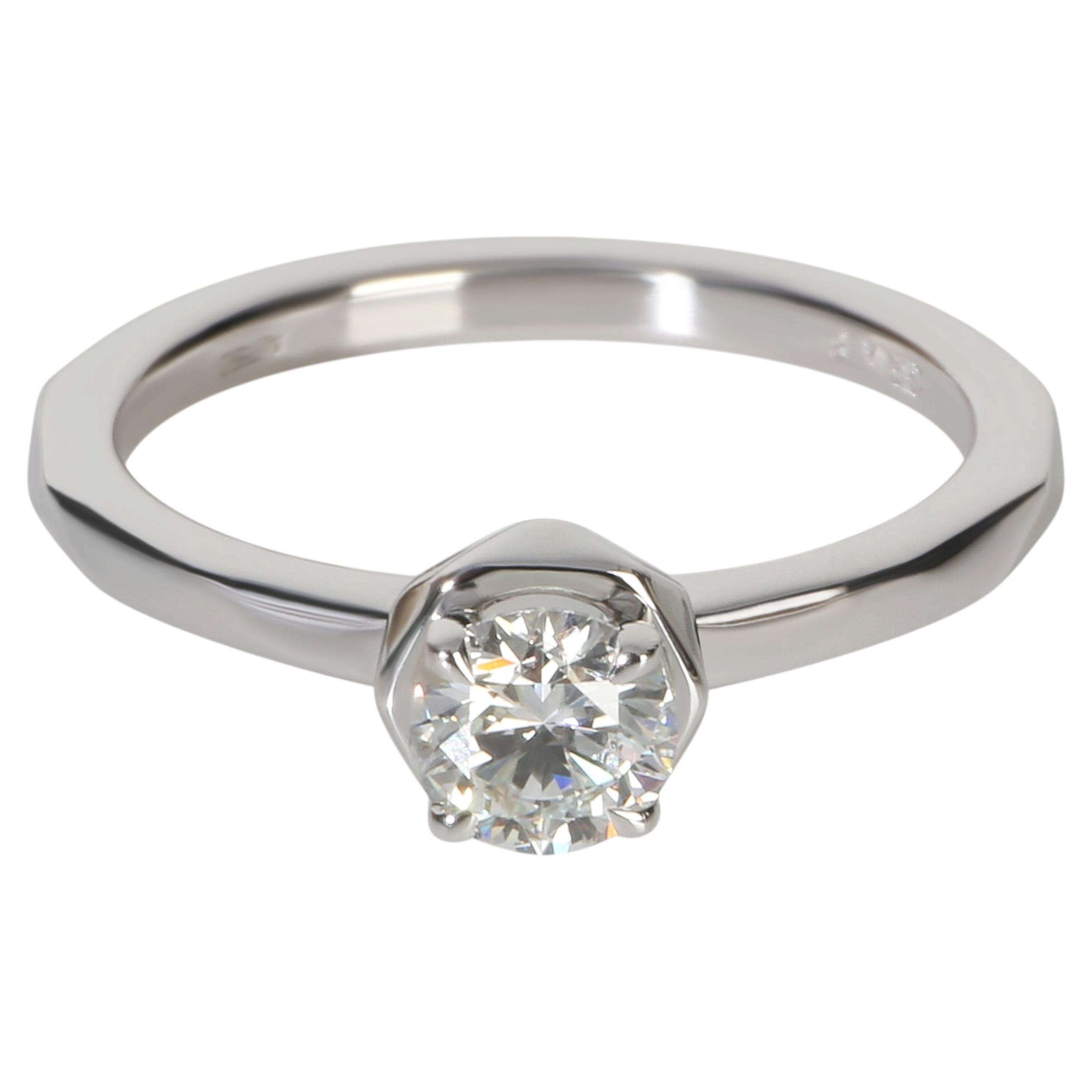 Graff 0.5 Ct Round Brilliant Diamond Laurence Graff Signature Engagement Ring