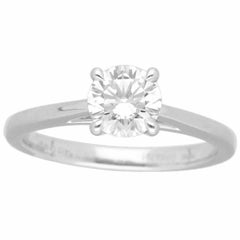 Graff Diamond Solitaire 0.54ct G-VS1 Ring in Pt950 Platinum – US 3 1/4