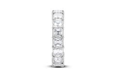 Graff 11.00 Carat Square Emerald Cut Diamond Eternity Band