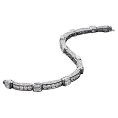 Graff 14.7 Carat Diamond Bracelet in 18K White Gold