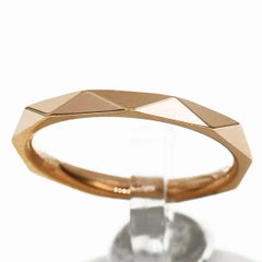 Graff 18 Karat Pink Gold Signature Wedding Band Ring