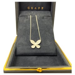 Graff 1.89 Carat Pear Shape F VS1 Diamond 18 Karat White Gold Pendant Necklace