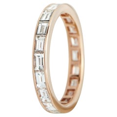 Graff Bague d'éternité en or rose 18K avec 2,50 ct de diamant GR24-052026
