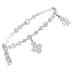 Graff 18K White Gold 6.70ct Diamond Bracelet GR01-060426