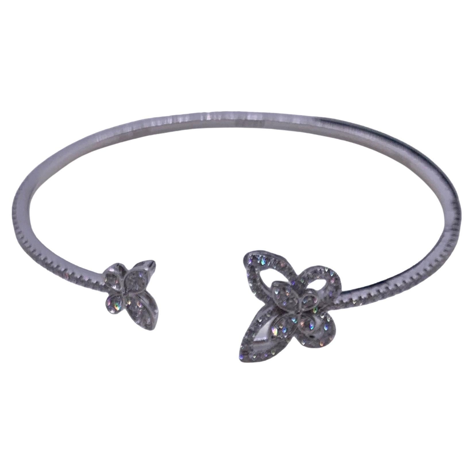 Graff Pulsera Fantasma Mariposa Diamante Oro Blanco 18K