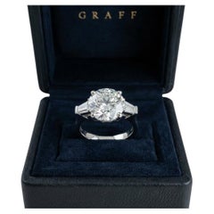 GRAFF 2-Karat-Platinring mit drei runden Brillanten