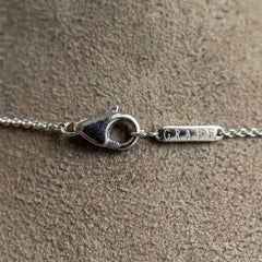 Graff 2 Carat Round Diamond Cross Pendant Necklace in 18k White Gold