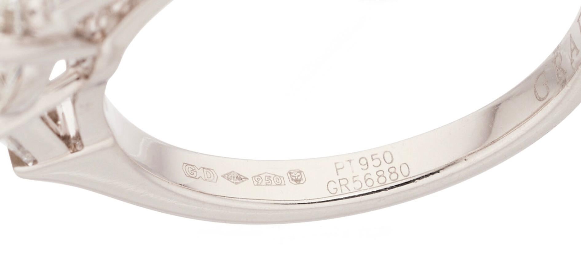 Taglio brillante Graff, 2.07 Carat Round Brilliant Diamond Engagement Ring in vendita