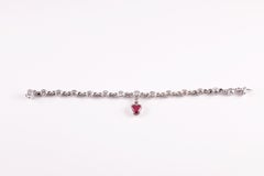 Bracciale Graff con rubino da 2,69 carati e diamante da 4,50 carati