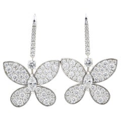 Graff Butterfly Diamond Earrings