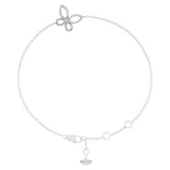 Graff Butterfly Illusion Bracelet, White‑Gold with Pave‑Set Diamonds