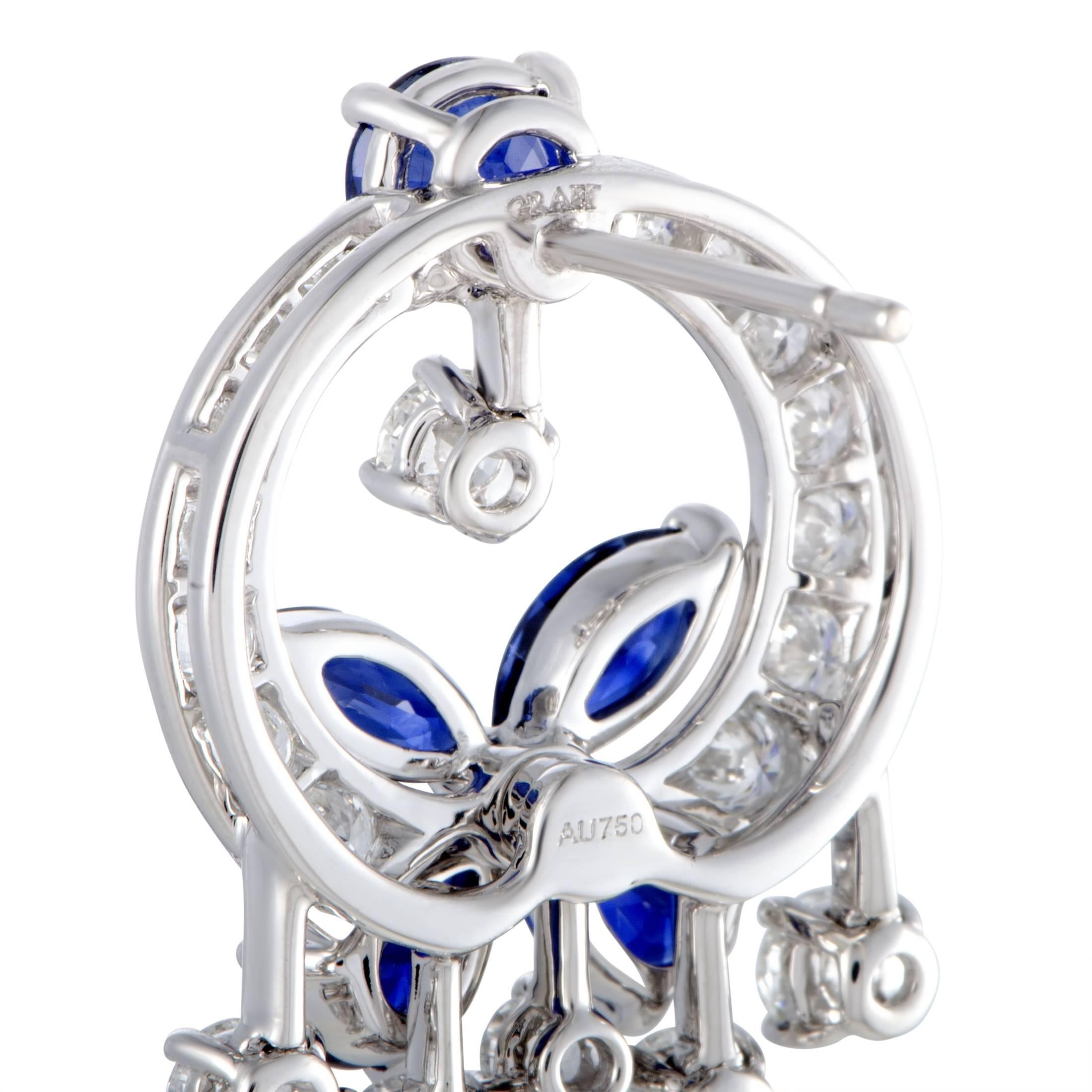 graff sapphire earrings