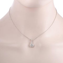 Graff Constellation Diamond Pave and Gold Pendant Necklace
