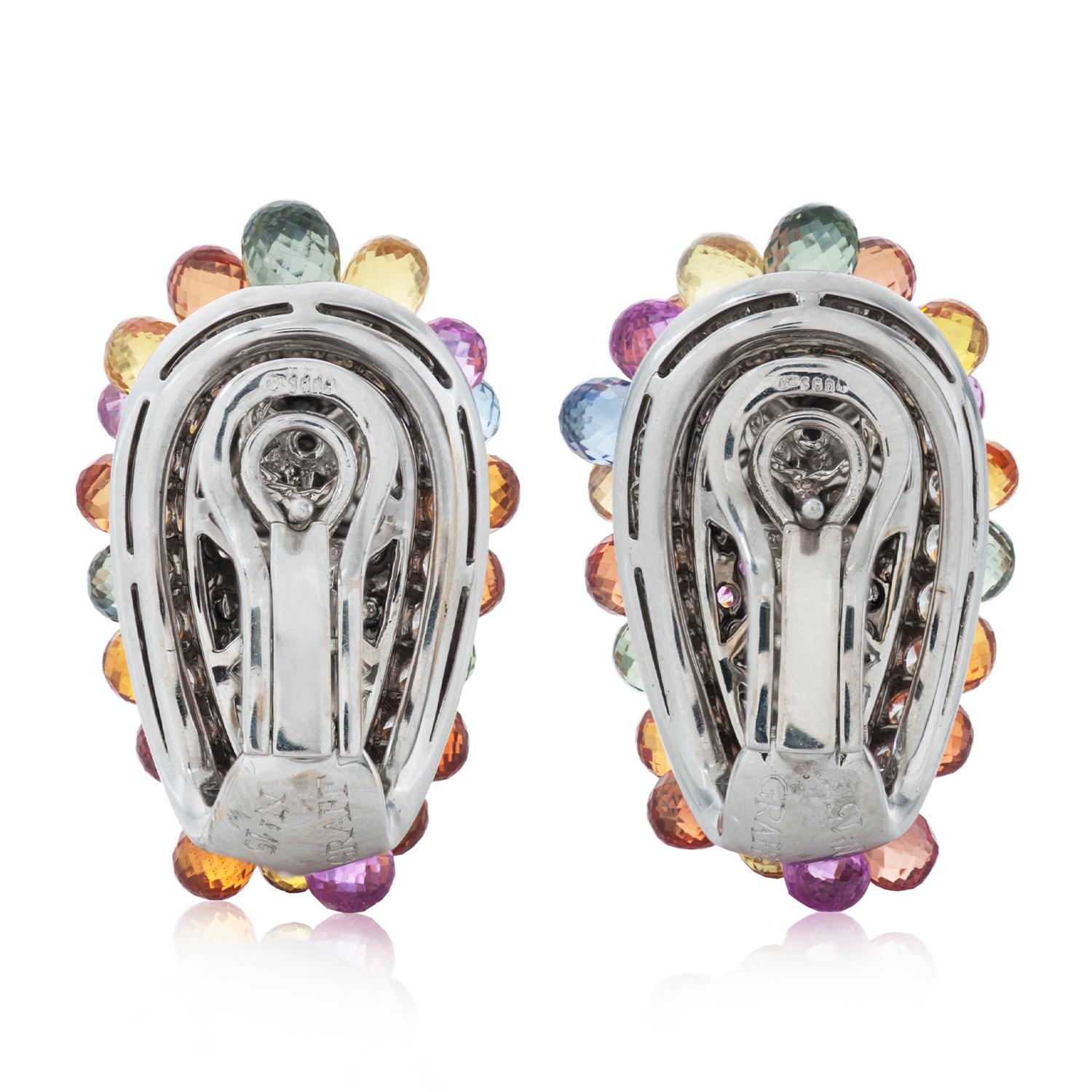 graff sapphire earrings