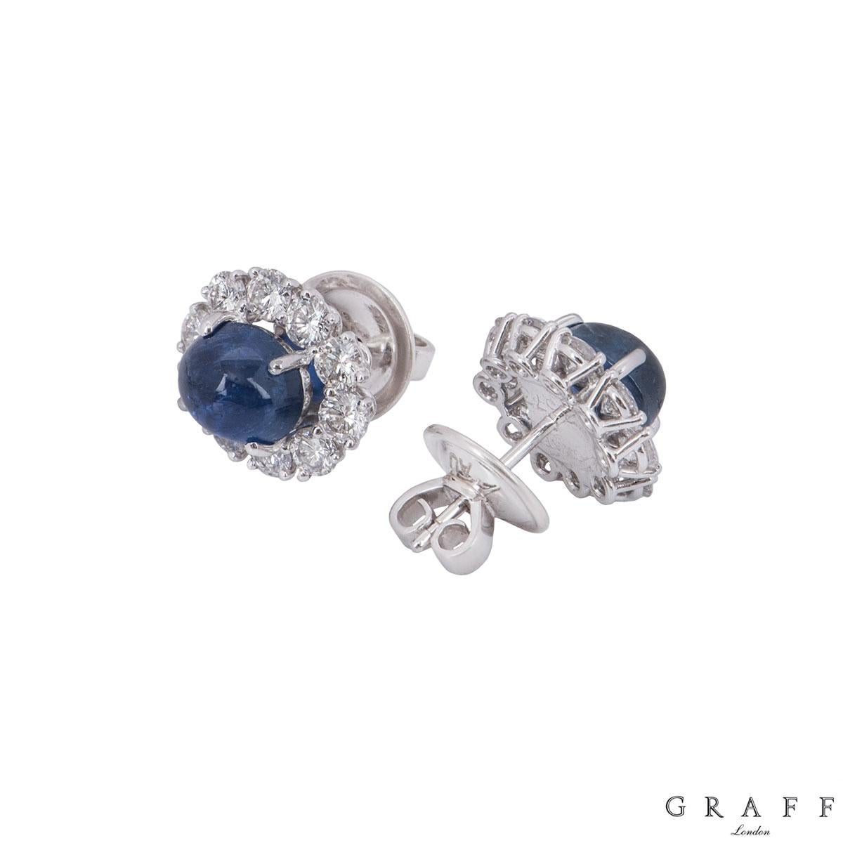 graff sapphire earrings