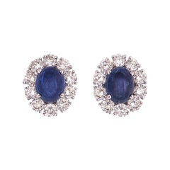 Graff Diamond and Sapphire Earrings