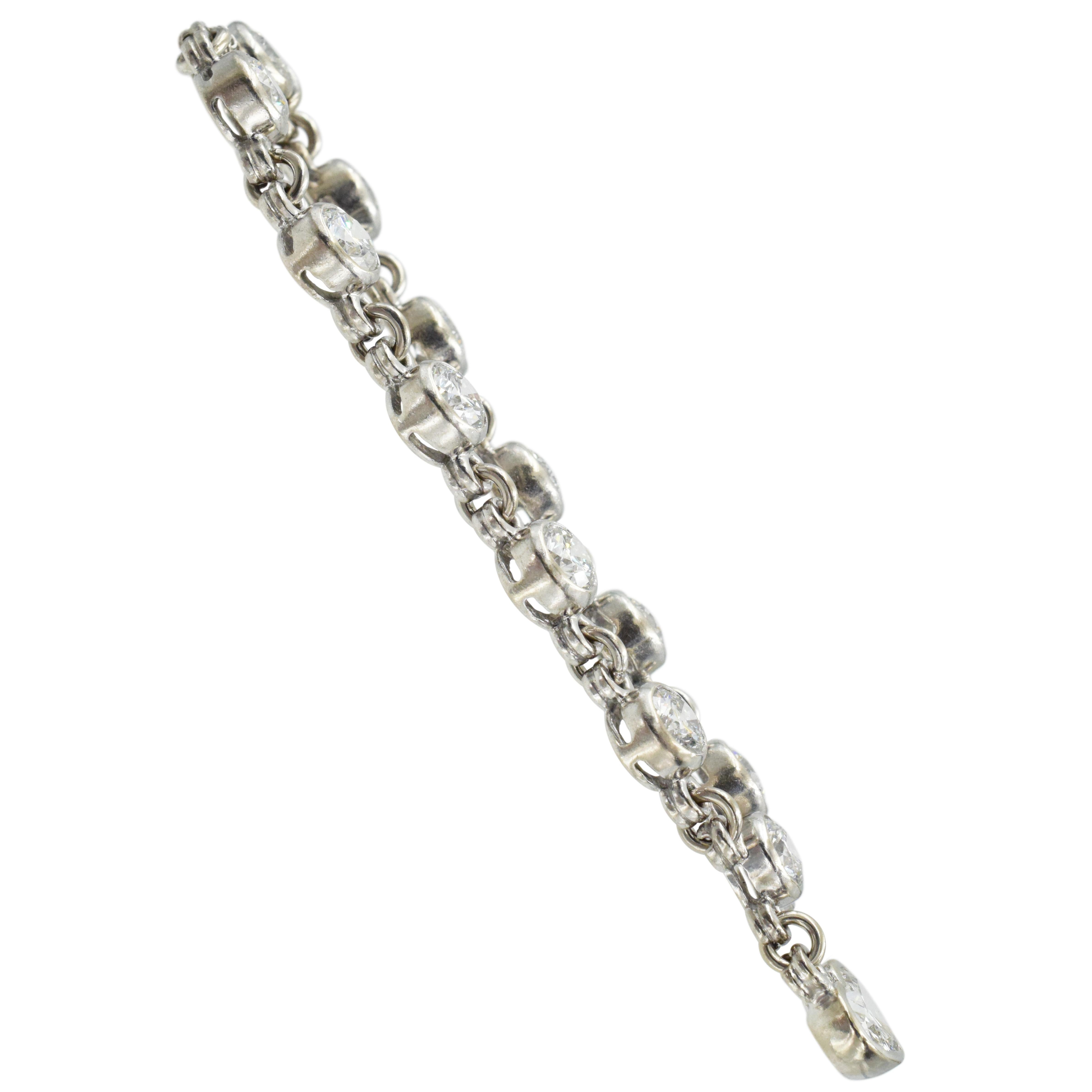 Women's or Men's GRAFF Diamond Bracelet For Sale