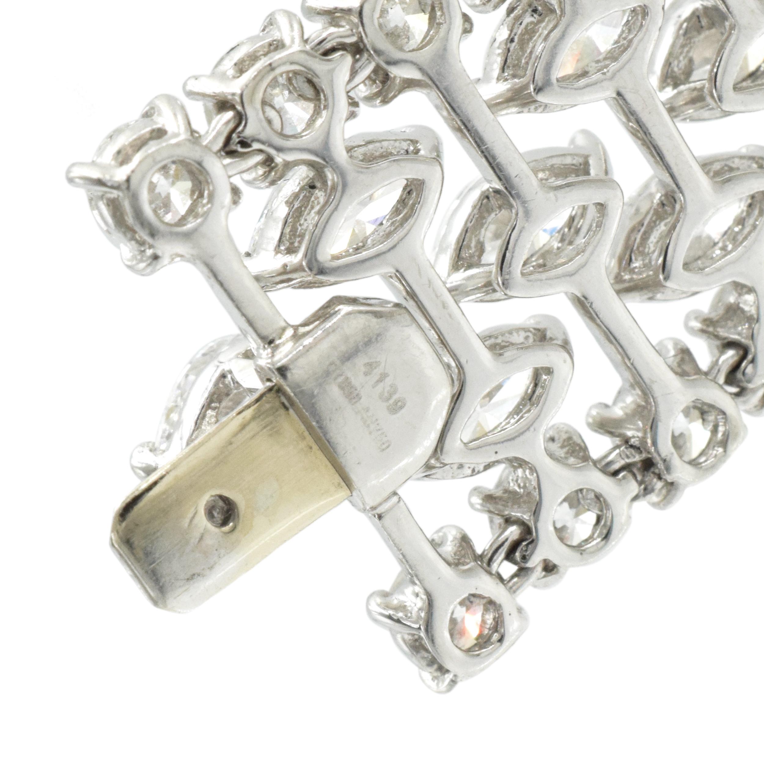 Marquise Cut Graff Diamond Bracelet