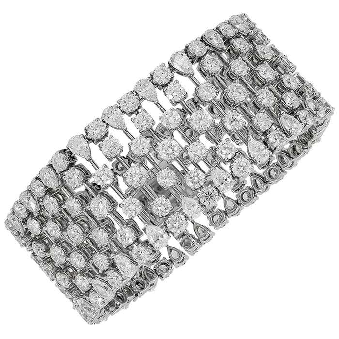 Graff Diamond Bracelet For Sale at 1stDibs | graff bracelets, graff ...