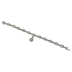 Graff Diamond Bracelet with Heart Shape Charm