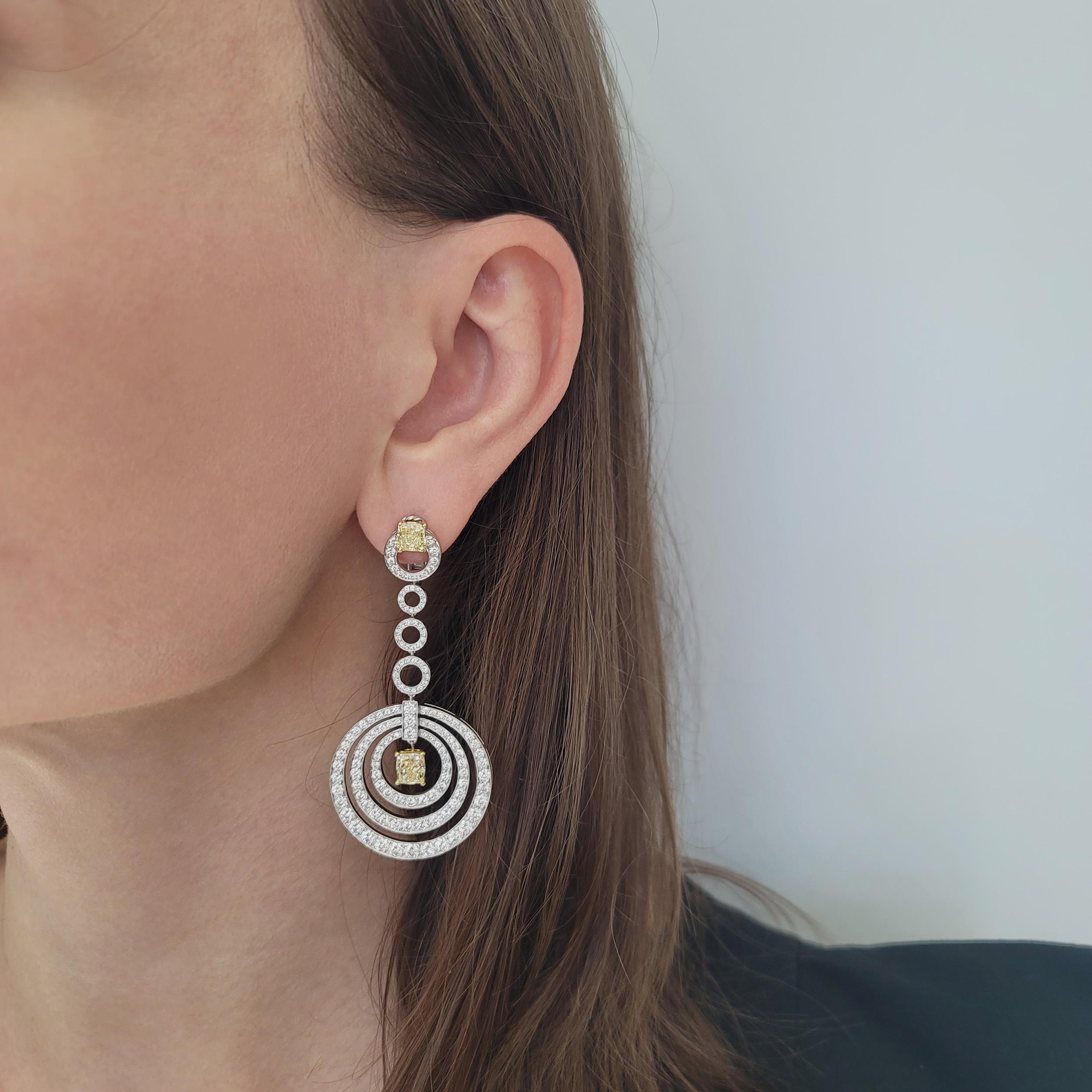 Artista GRAFF   Orecchini pendenti con diamante 