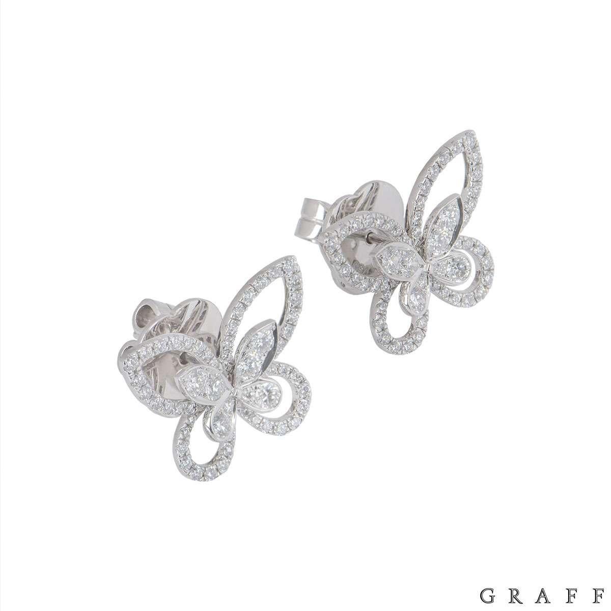 graff butterfly earrings