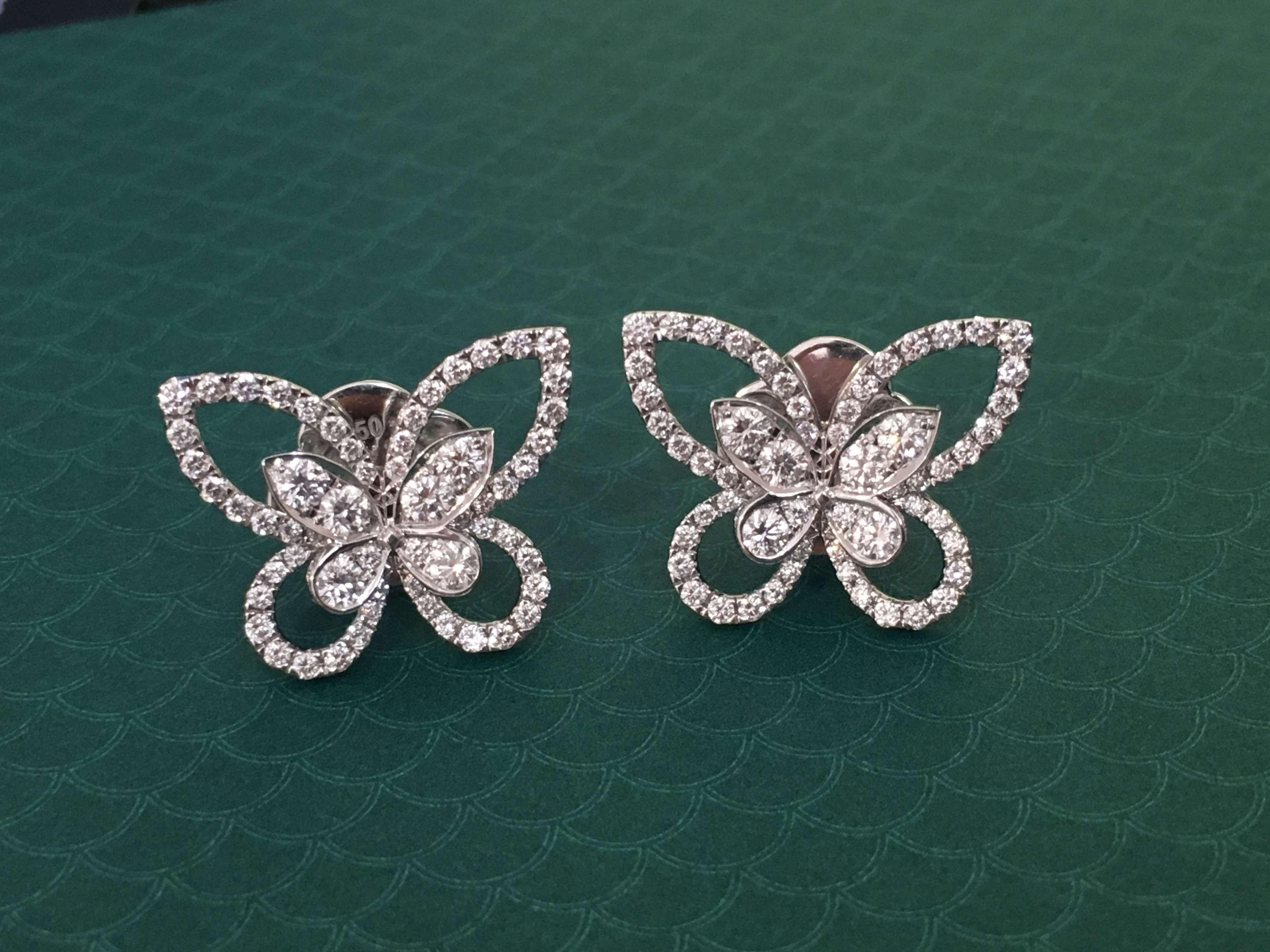 graff butterfly earrings price
