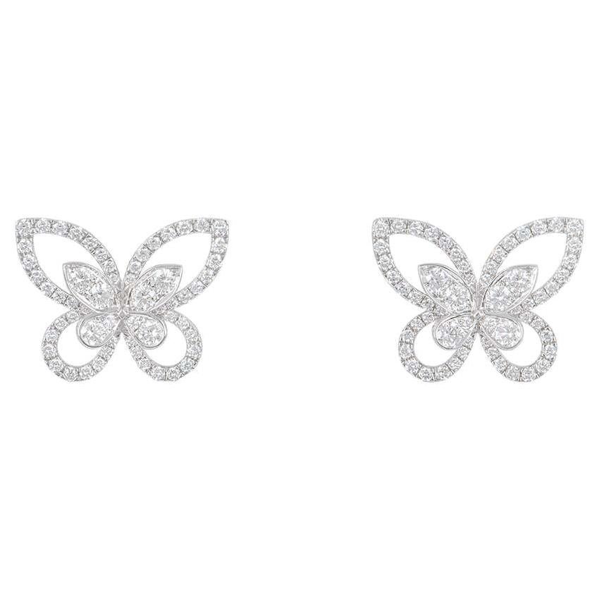 Graff Diamond Butterfly Earrings