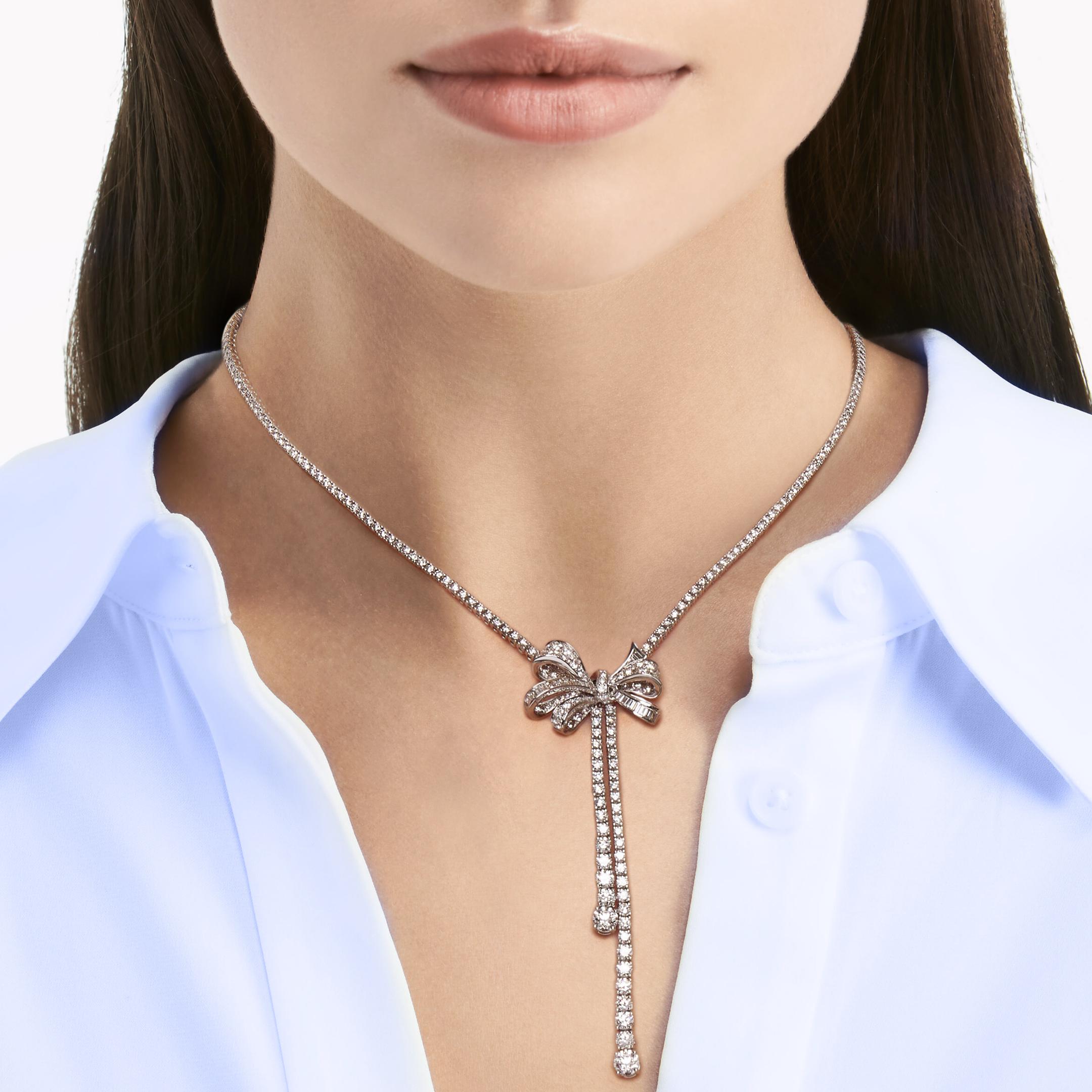 graff tilda bow necklace