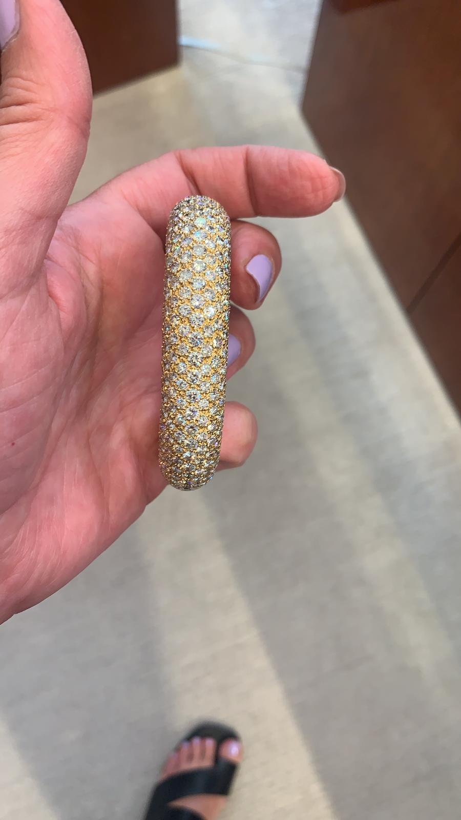 Diamant-Gold-Armband von Graff (Rundschliff) im Angebot