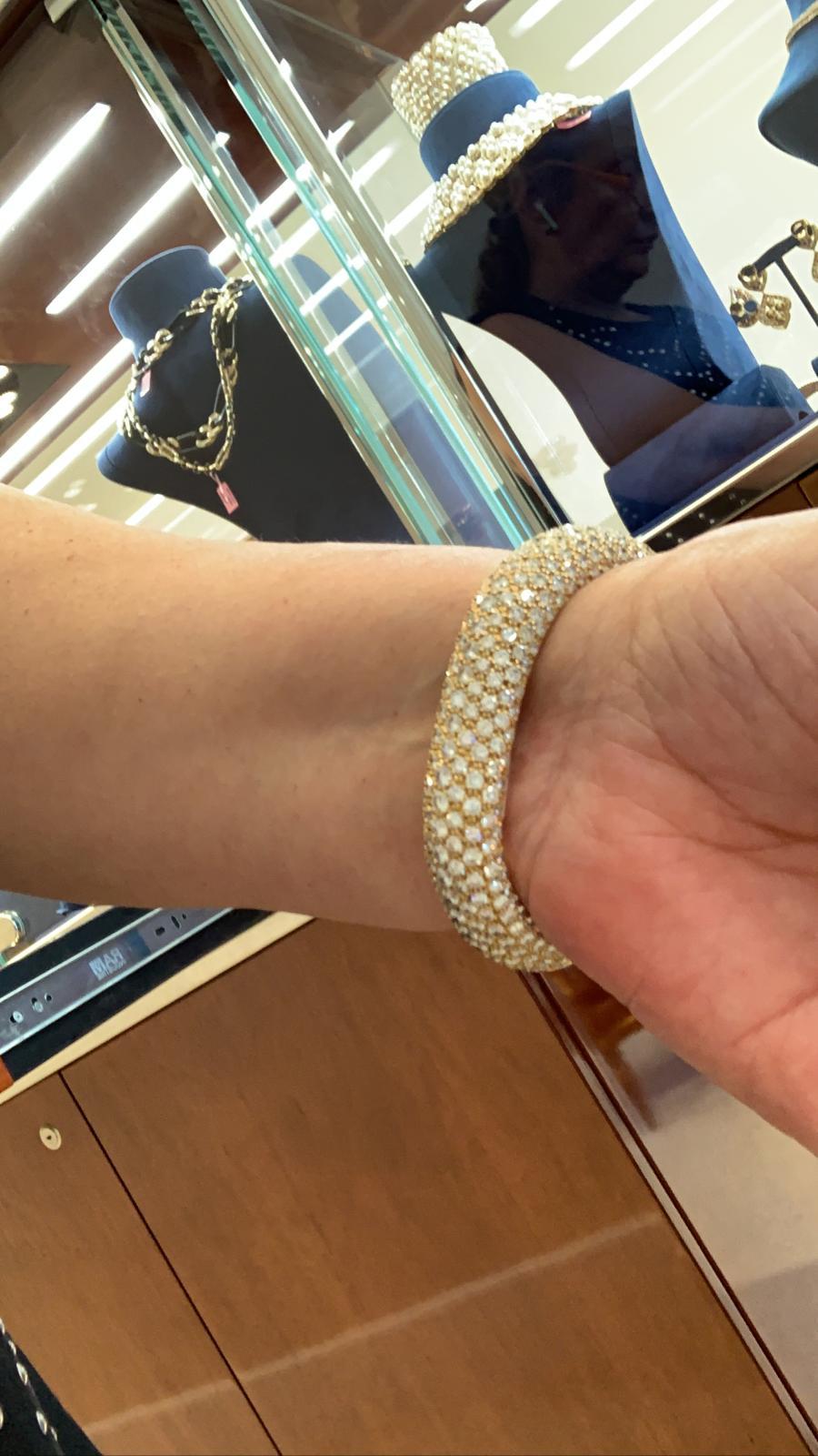 Diamant-Gold-Armband von Graff Damen im Angebot