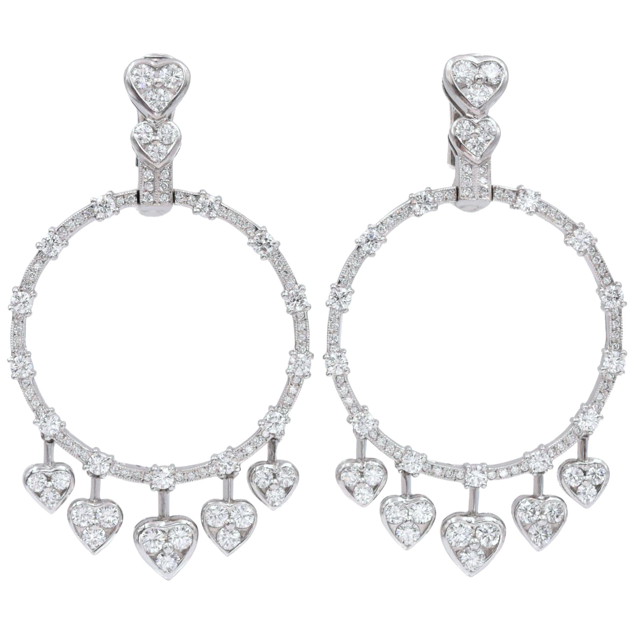 GRAFF  Diamant-Herz  Ohrringe
