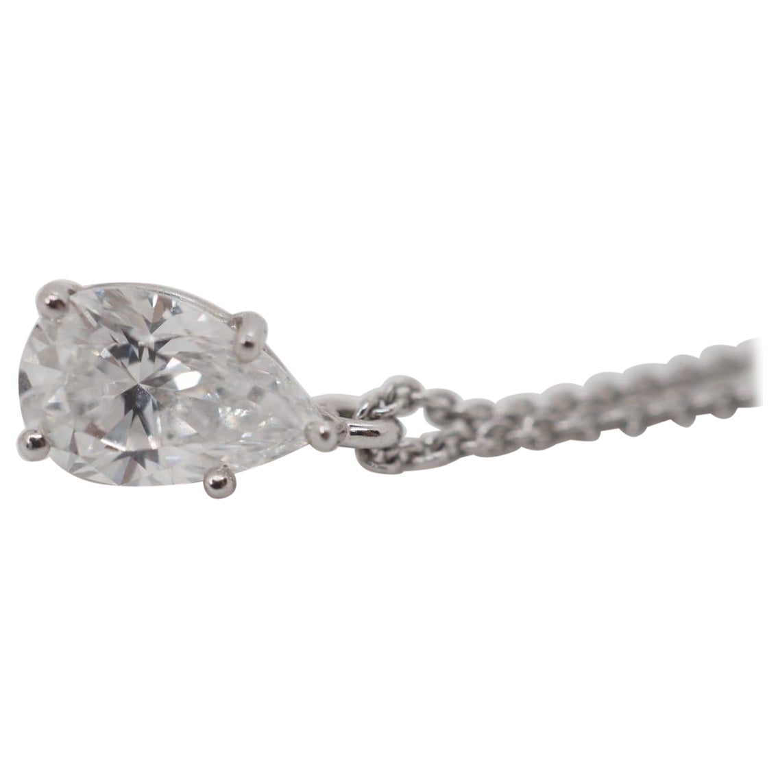 Graff Diamond Necklace Platinum For Sale