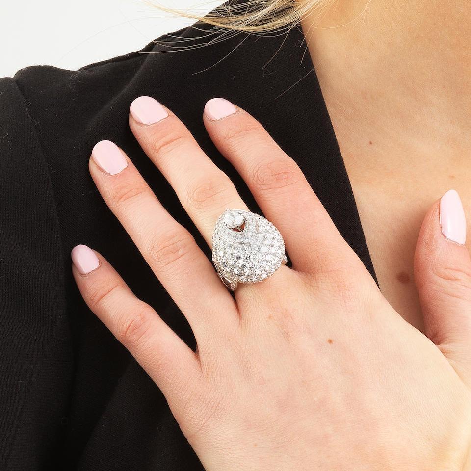 Anello con diamante Graff in vendita 2