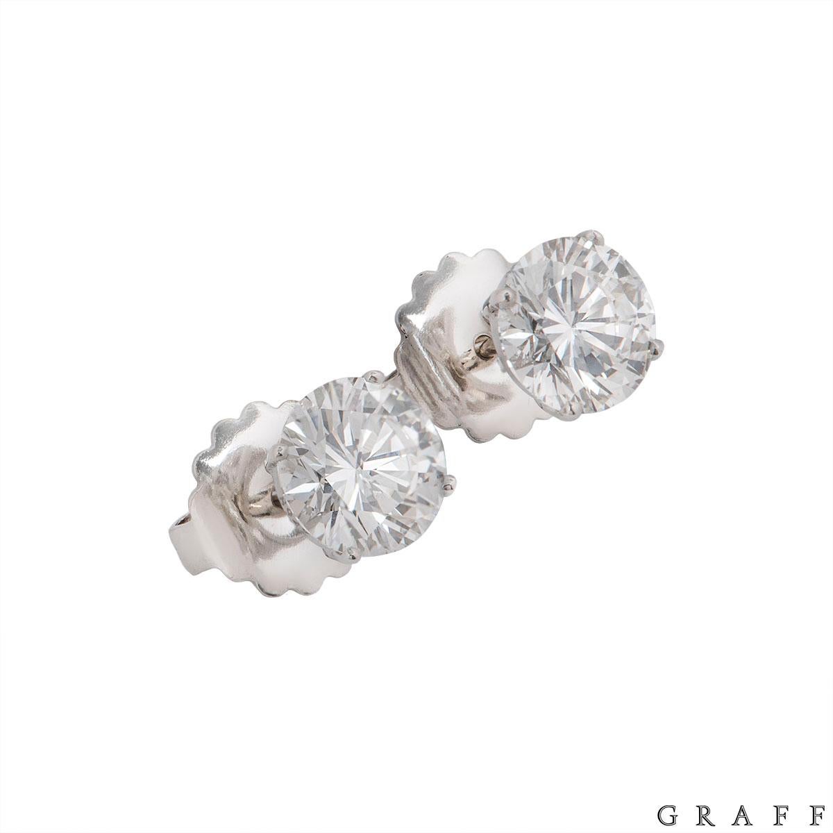 graff stud earrings