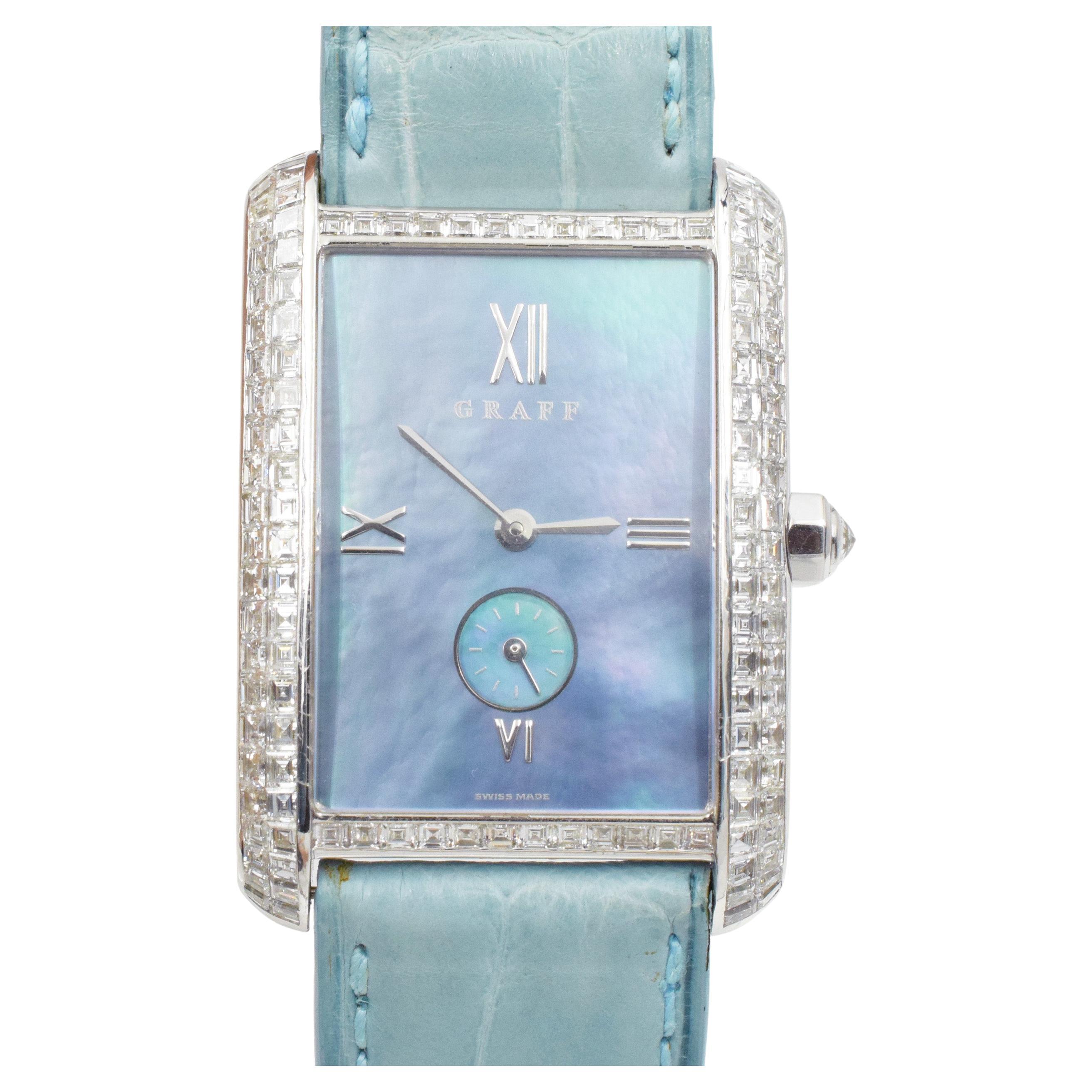 Graff  Diamond wristwatch.  For Sale