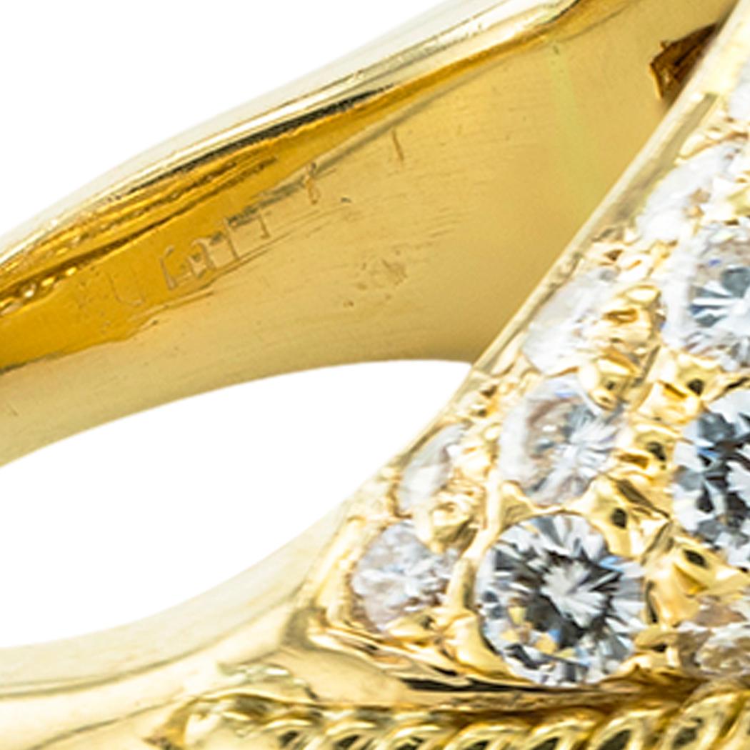 Women's Graff Diamond Yellow Gold Domed Ring