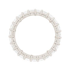 Graff Emerald Cut Diamond Eternity Band