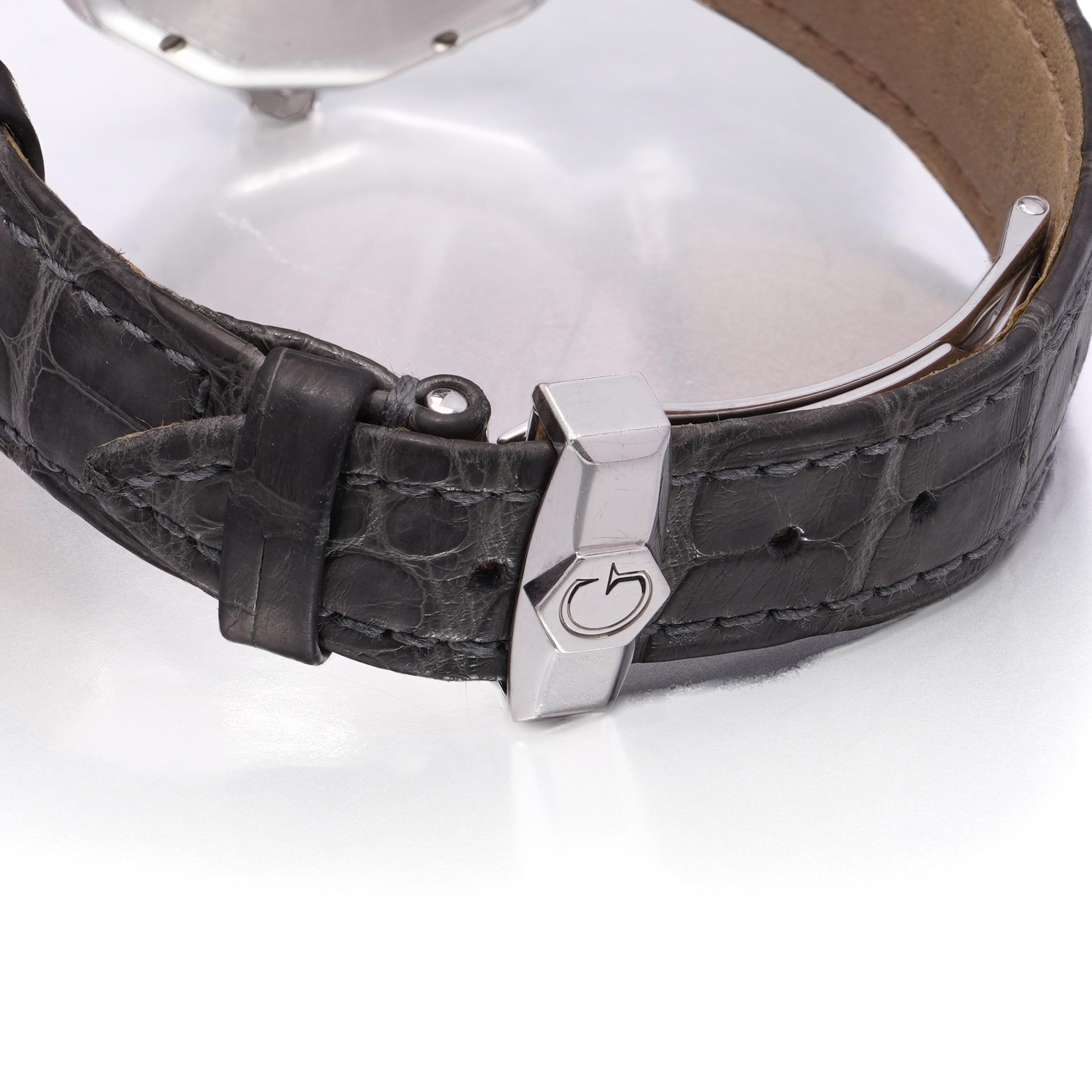 Graff GXXVI 35mm Quartz Watch in 18K White Gold , 2015 For Sale 4