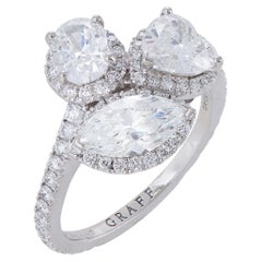 Graff 'Icon' Multi Shape Diamond Engagement Ring