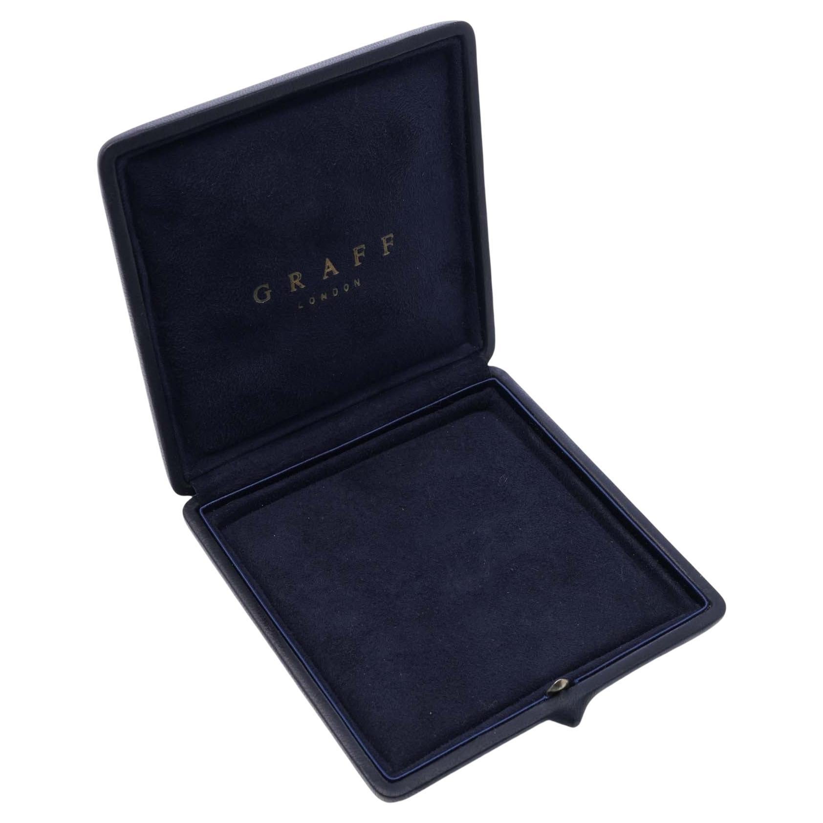 Graff Jewellery Box with Outer Box suitable for brooches, pendants, earrings